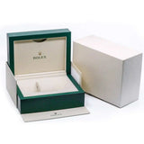 Rolex Day-Date 36 128235-0068 Everose Gold Green Aventurine Diamond Dial President Bracelet