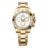 Rolex Cosmograph Daytona 126508-0001 40mm Yellow Gold White Dial
