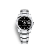 Rolex Oyster Perpetual 115200-0004 34mm Black Dial Stainless Steel