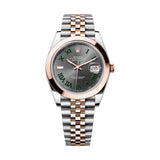 Rolex Datejust 41 126301-0016 Slate Roman Dial Everose Rolesor Jubilee Bracelet