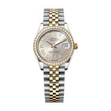 Rolex Datejust 31 278383RBR-0004 Silver Diamond Dial Jubilee Bracelet Yellow Rolesor