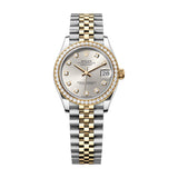 Rolex Datejust 31 278383RBR-0020 Silver Diamond Dial Yellow Rolesor Jubilee Bracelet