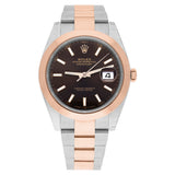 Rolex Datejust 41 126301 Stainless Steel and Rose Gold Jubilee Bracelet Men's Watch