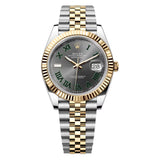 Rolex Datejust 41 126333-0020 Oystersteel and Yellow Gold Jubilee Grey Roman Dial