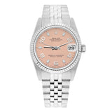 Rolex Datejust 31mm Ref. 68274 Salmon Dial Stainless Steel with Fluted Bezel