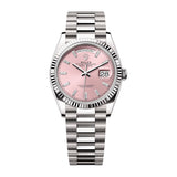 Rolex Day-Date 36 Reference 128239-0071 White Gold Pink Diamond Dial