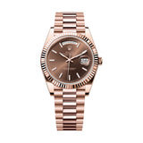 Rolex Day-Date 40 228235-0053 Chocolate Dial Everose Gold