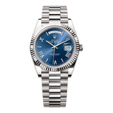 Rolex Day-Date 40 Ref. 228239-0007 40mm 18K White Gold President Blue Roman Numeral Dial 2022