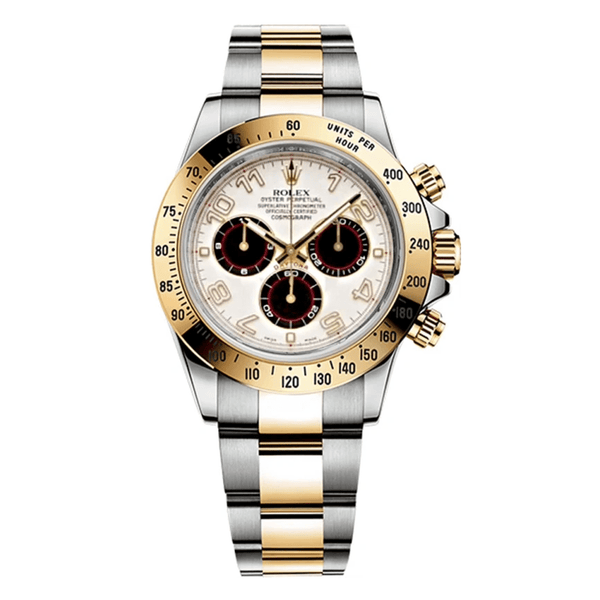 Rolex Cosmograph Daytona 116523 Ivory Dial Two-Tone Mens Watch