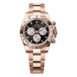 Rolex Cosmograph Daytona 126505-0001 40mm 18k Rose Gold Black Dial Oyster Bracelet