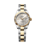 Rolex Lady-Datejust 279173-0004 28mm Two-Tone Silver Diamond Dial Oyster Bracelet