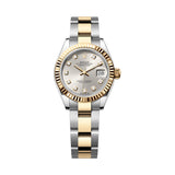 Rolex Lady-Datejust 279173-0008 28mm Two-Tone Silver Diamond Dial Oyster Bracelet
