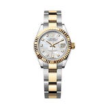 Rolex Lady-Datejust 279173-0014 28mm Yellow Rolesor Mother-of-Pearl Diamond Dial Oyster Bracelet