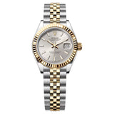 Rolex Lady-Datejust 28 279173-0019 Silver Dial Jubilee Bracelet Stainless Steel and 18K Yellow Gold