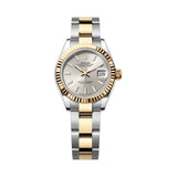 Rolex Lady-Datejust 279173-0020 Silver Dial Oyster Bracelet 28mm Yellow Rolesor