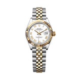 Rolex Lady-Datejust 279173-0023 28mm Two-Tone White Roman Dial Jubilee Bracelet