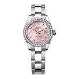 Rolex Lady-Datejust 279384RBR-0004 Pink Dial 28mm Oyster Bracelet