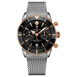 Breitling Superocean Héritage UB0156H11B1A1 42mm Stainless Steel Black Dial Chronograph