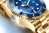 Rolex Sea-Dweller Deepsea 136668LB 44mm 18k Yellow Gold Blue Dial