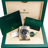 Rolex GMT-Master II 126710GRNR-0003 40mm Black Dial Oystersteel Jubilee Watch