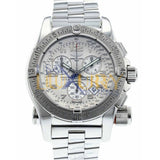Breitling Emergency Mission Chronograph Chronometer A7332211-G616 White Dial 45mm Steel Watch