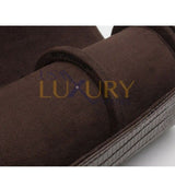 Traveler's Watch Roll Organizer Case for 3 Watches in Brown Embossed Leather