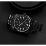 Rolex Oyster Perpetual 114300 Black Dial Black PVD/DLC Coated Steel Bracelet Watch