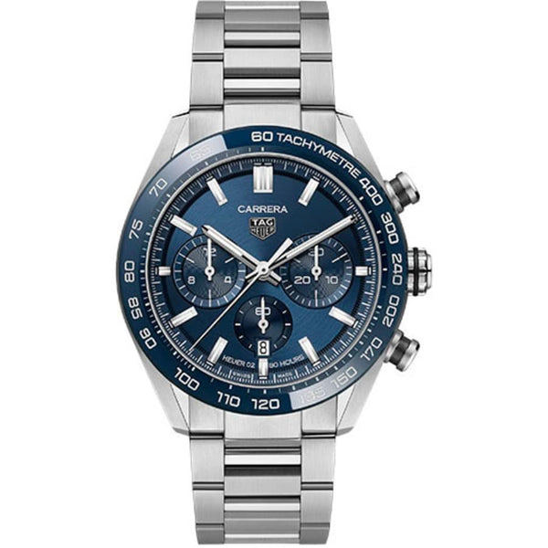 Tag Heuer Carrera CBN2A1A.BA0643 Automatic Chronograph 44mm Steel Blue Dial
