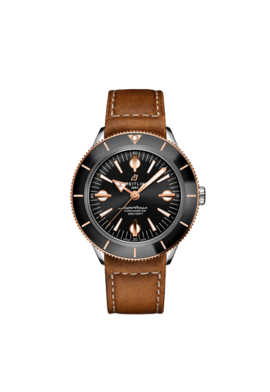Breitling Superocean Heritage '57 42mm Ref. U10370121B1X1 Stainless Steel and 18K Red Gold Black Dial