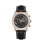 Breitling Navitimer Chronograph 41 U13324211B1X2 Stainless Steel and 18K Rose Gold Black Dial