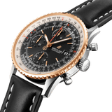 Breitling Navitimer Chronograph 41 U13324211B1X2 Stainless Steel and 18K Rose Gold Black Dial