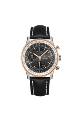 Breitling Navitimer Chronograph 41 U13324211B1X2 Stainless Steel and 18K Rose Gold Black Dial