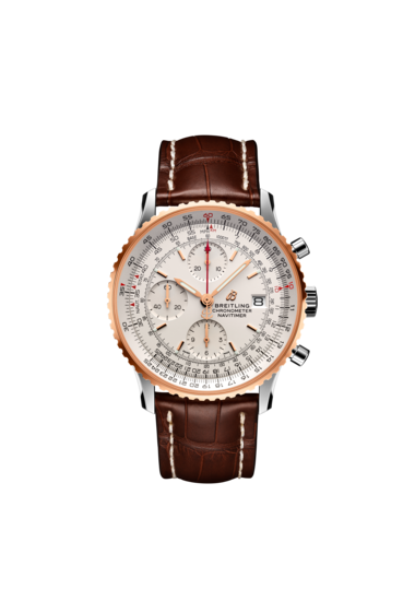 Breitling Navitimer Chronograph 41 U13324211G1P2 Stainless Steel and 18K Rose Gold with Silver Dial