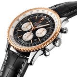 Breitling Navitimer B01 Chronograph 46 UB0127211B1P2 Stainless Steel and 18K Red Gold Black Dial