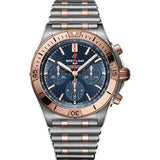 Breitling Chronomat B01 42 UB0134101C1U1 Steel and 18K Red Gold Blue Dial Watch