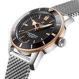 Breitling Superocean Heritage B20 Automatic 44 UB2030121B1A1 Stainless Steel and 18K Red Gold Black Dial