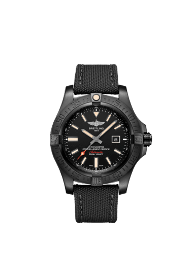 Breitling Avenger Blackbird V17310101B1W1 DLC-Coated Titanium 48mm Black Dial