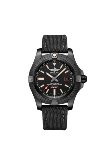 Breitling Avenger Blackbird 44 V17311101B1W1 DLC-Coated Titanium Black Dial
