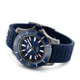 Breitling Superocean Automatic 48 V17369161C1S1 DLC-Coated Titanium Blue Dial