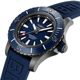 Breitling Superocean Automatic 48 V17369161C1S1 DLC-Coated Titanium Blue Dial