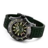 Breitling Superocean Automatic 48 V17369241L1S2 DLC-Coated Titanium Green Dial