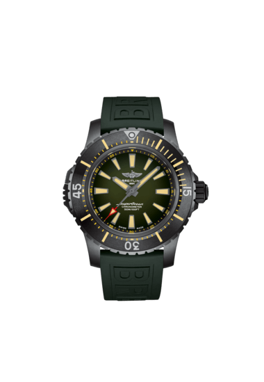 Breitling Superocean Automatic 48 V17369241L1S2 DLC-Coated Titanium Green Dial