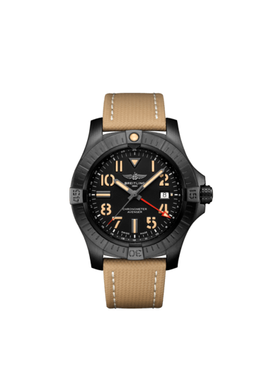 Breitling Avenger Automatic GMT 45 Night Mission V32395101B1X1 DLC-Coated Titanium 45mm Black Dial