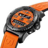 Breitling Cockpit B50 Orbiter Limited Edition VB50106A1O1S1 46mm DLC-Coated Titanium Orange Dial