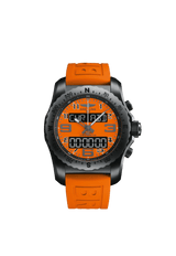 Breitling Cockpit B50 Orbiter Limited Edition VB50106A1O1S1 46mm DLC-Coated Titanium Orange Dial