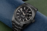 Rolex Sky-Dweller 326934 Black Dial PVD/DLC Oyster Bracelet 42mm