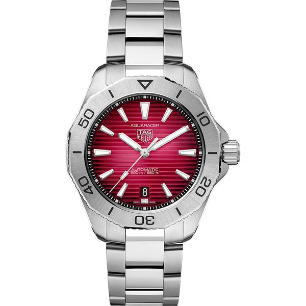 TAG Heuer Aquaracer Professional 200 WBP2114.BA0627 40mm Red Dial