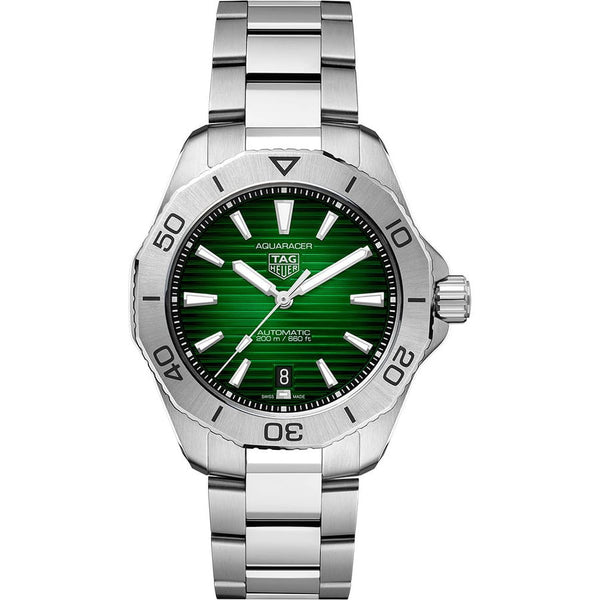 TAG Heuer Aquaracer Professional 200 WBP2115.BA0627 40mm Steel Green Dial