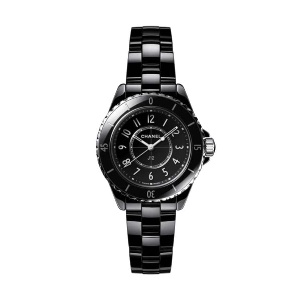 Chanel J12 H5695 Black Ceramic 33mm Quartz Watch