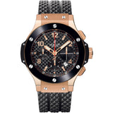 Hublot Big Bang 341.PB.131.RX 41mm Rose Gold Chronograph Black Checker Dial